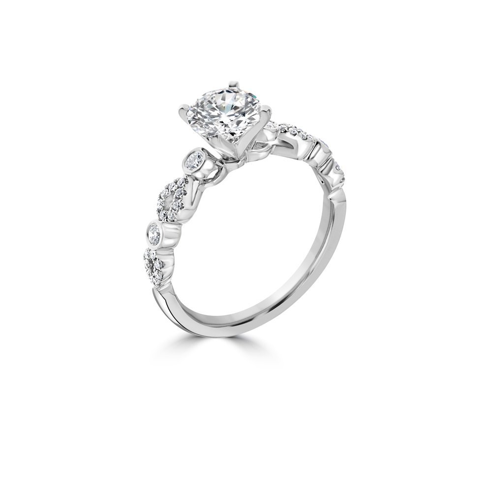 Diamond Vintage Engagement Ring