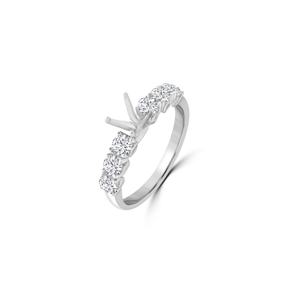 Multi-Diamond Engagement Ring Mount