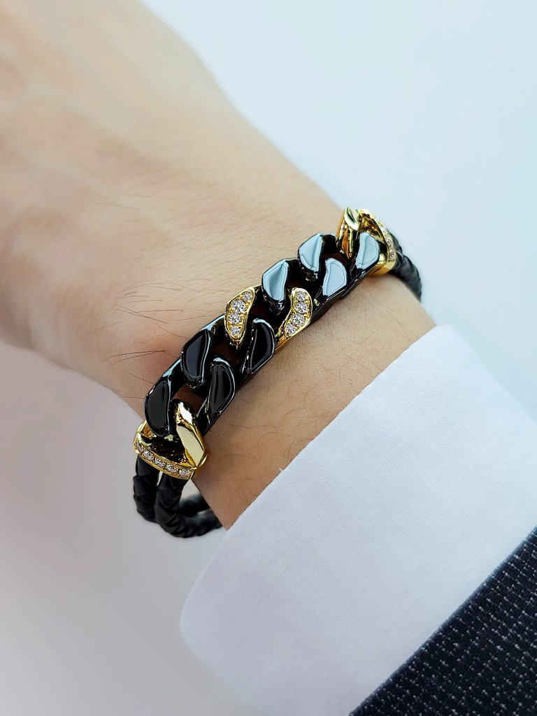 Men leather chain.00 00 07 46.Still001 2 - EJI®