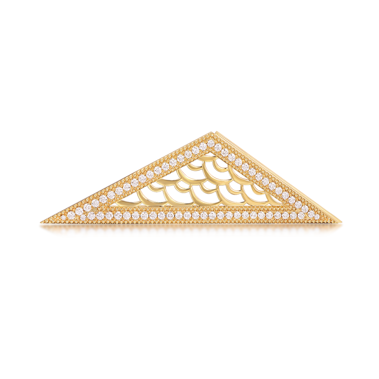Splendid Voyage 6 Geometric Sail Brooches-Splendid Voyage-Fine Jewellery Reimaged
