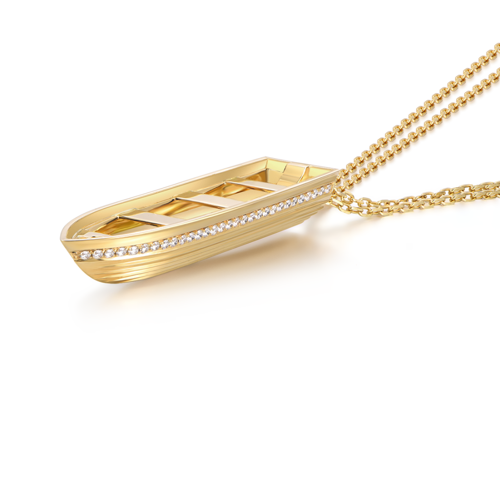 Splendid Voyage 9 Lifeboat Pendant-2-Splendid Voyage-Fine Jewellery Reimaged