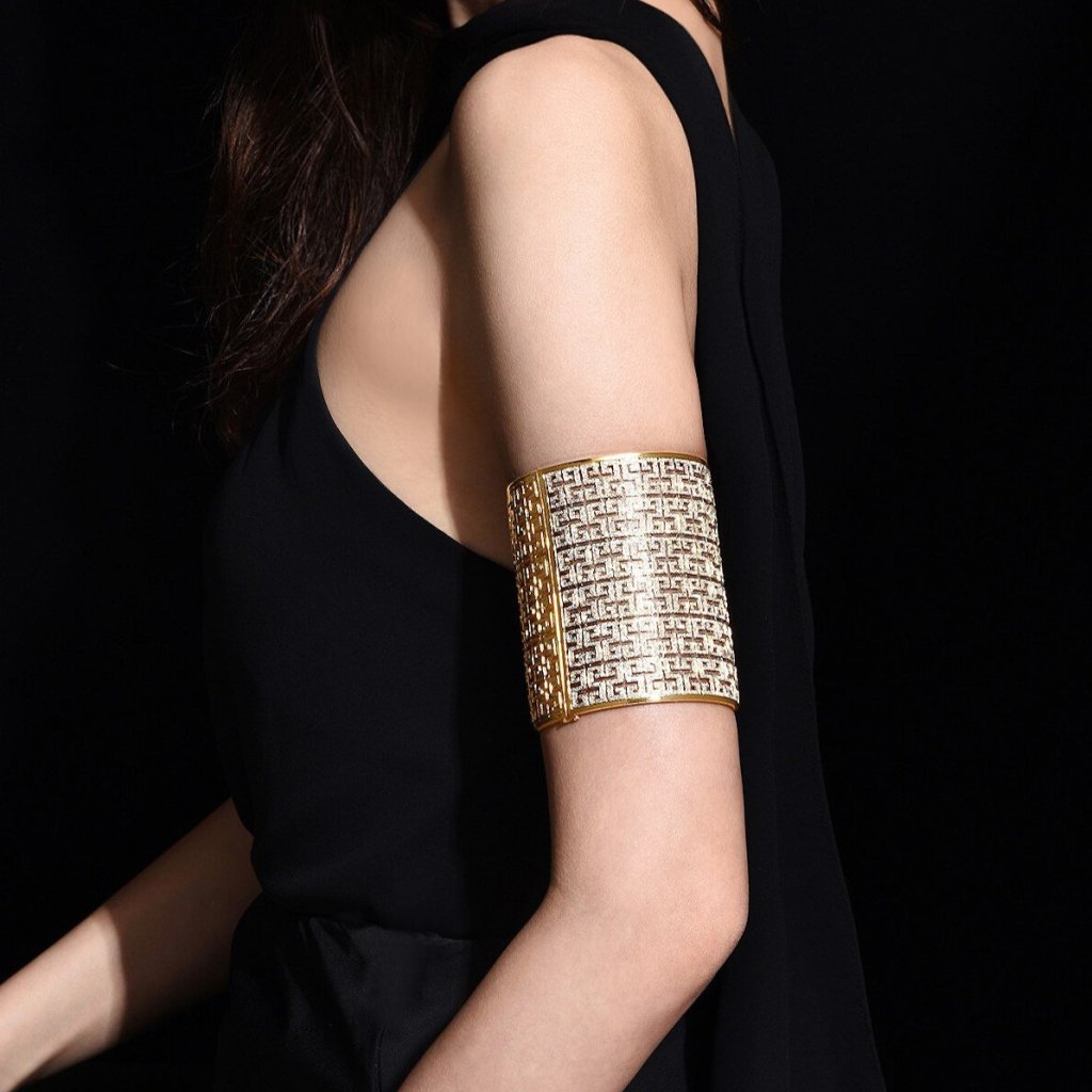 Splendid Voyage 15 Sail Arm Rings-model-2-Splendid Voyage-Fine Jewellery Reimaged