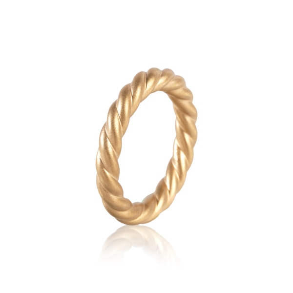 Twisted Gold Ring - Afternoon Tea - Fine Jewellery Reimaged