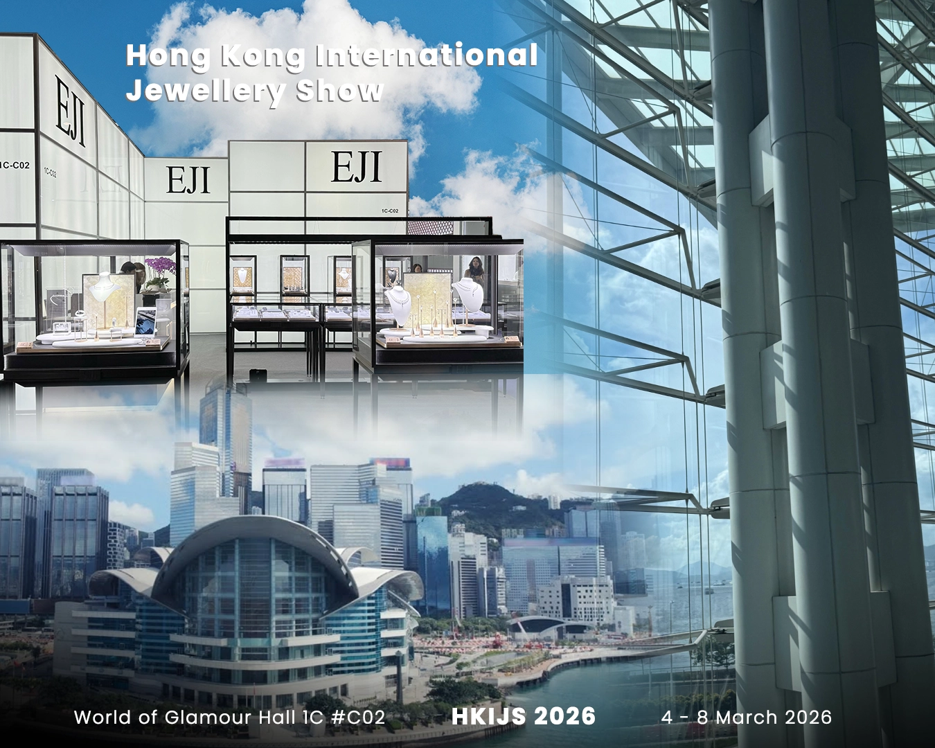 香港国际珠宝展 2026 1 香港国际珠宝展 2026 - EJI @ 瑰丽珠宝馆 1C馆 #C02